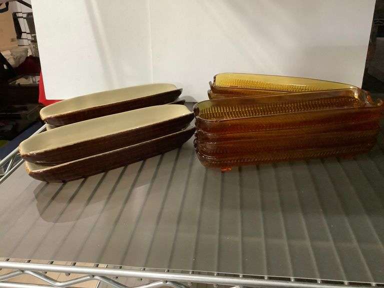 Vintage Corn on the Cob Trays