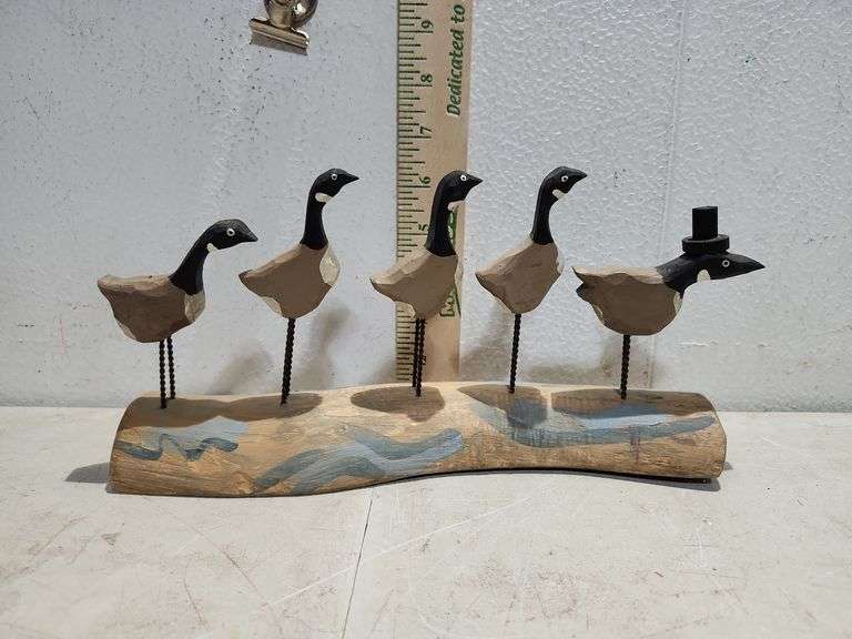 Wood Duck Decor 11''X6'X3''