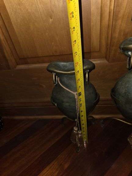 3 Pottery green home decor