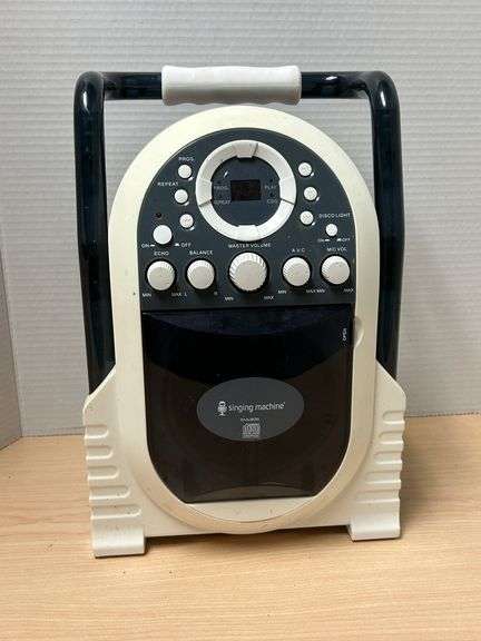 Singing Machine SML505 Portable CD/CDG Karaoke Player