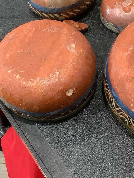 Vintage Mexican Terra Cotta Set