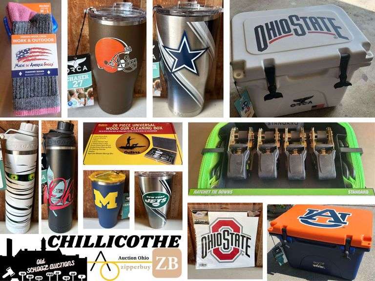 CHILLICOTHE: New Orca Coolers, Tumblers, Ammo, Hammocks Med Kits, & More