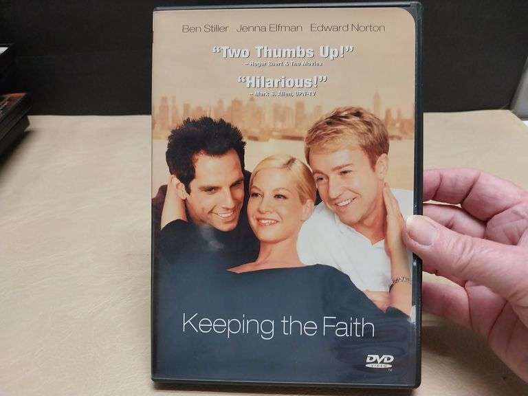 Keeping the Faith DVD - Romantic Comedy with Ben Stiller & Edward Norton