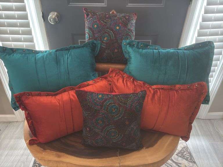 Decorative Pillow Lot of 6
