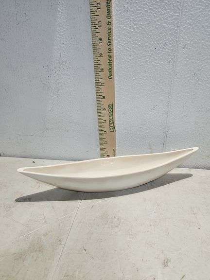 Unique Canoe Planter Made In Japan 13.5''X2.5''X2''
