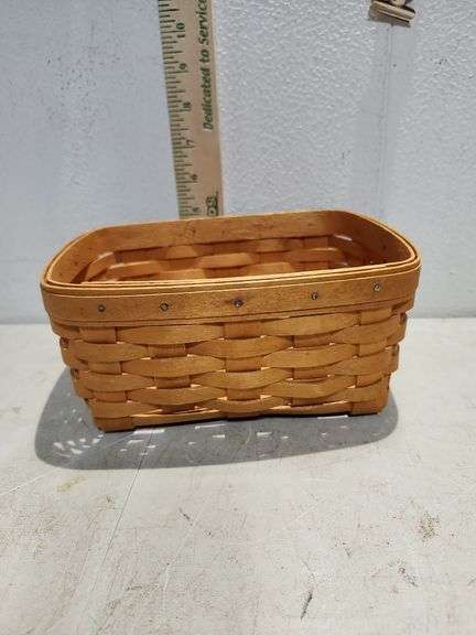 1999 Longaberger Basket 8.25''X6.5''X3.75''