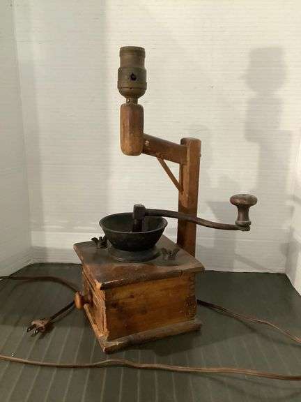 Coffee Grinder Lamp