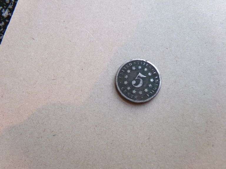 1871 Shield Nickel (scarce date)