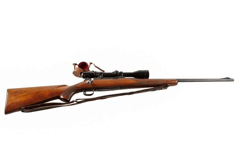 Winchester Model 70- 22 Hornet with Taylor Scope and Sling