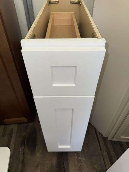White base cabinet