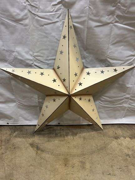Large Metal Star Wall Decor – 44"