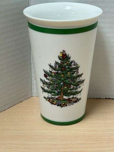 Spode Christmas Tree Travel Mug – Ceramic (Unused)