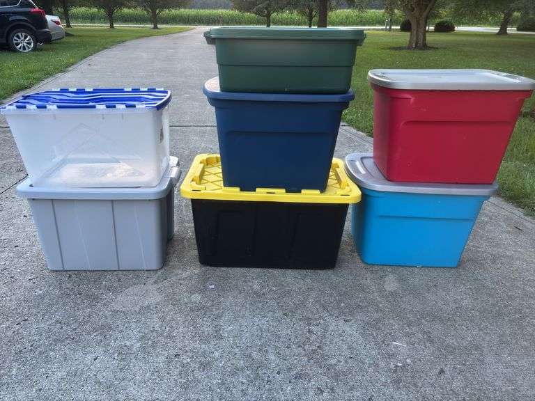 Storage Container Lot of 7