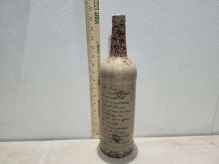 15.5" Tall Bottle Vase