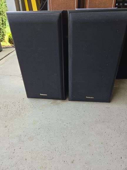 Technics SB-LV305 vintage tower speakers 10" 2 way