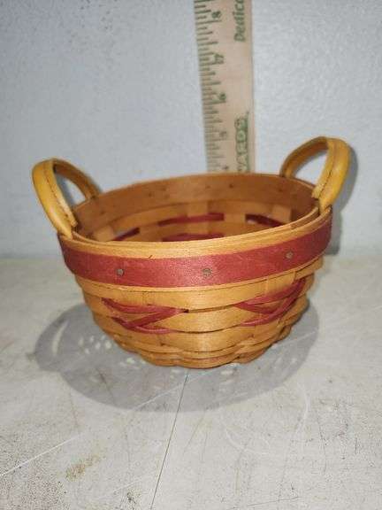 1999 Longaberger Tree Trimming Basket