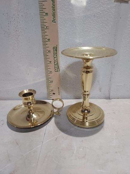 Baldwin Brass Candle Holders