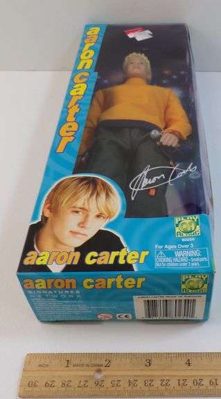New in Box Play Along Aaron Carter doll