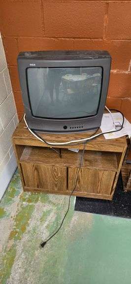 T.v. and stand