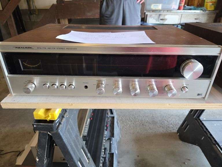 Realistic Sta 77a Stereo Receiver