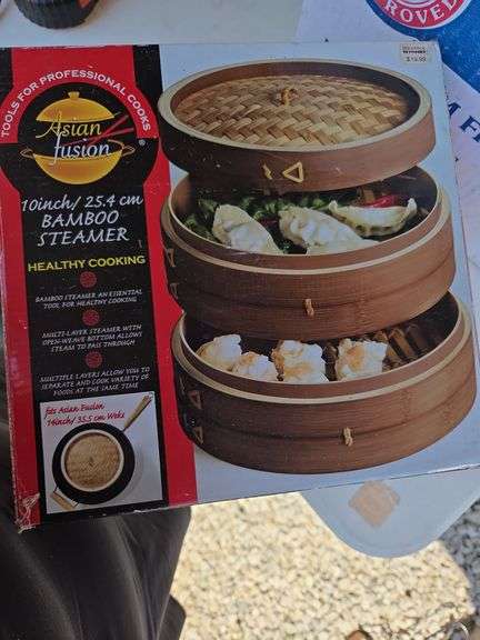 Asian Bamboo Steamer