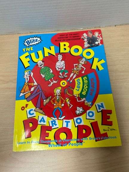 The Fun Book of Cartoon People by Bruce Blitz