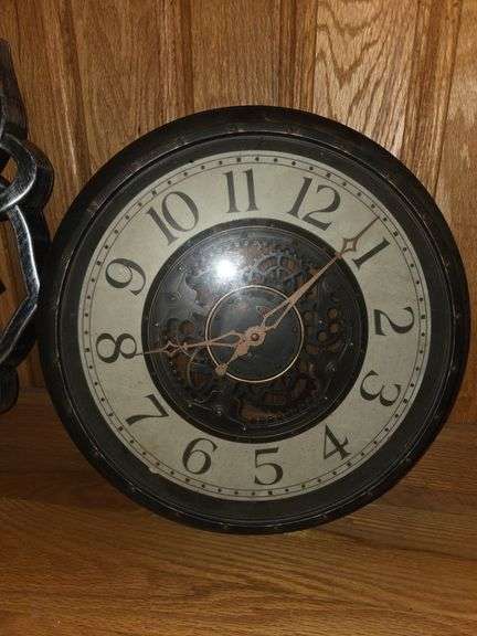 Mirror and clock
