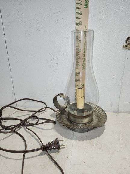Vintage Electric Finger Lamp 11"