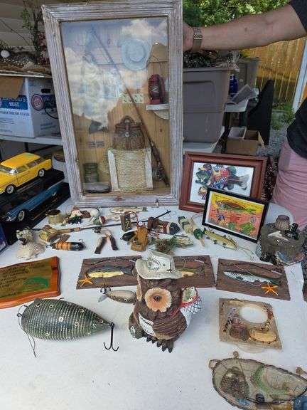 Large fishing lot