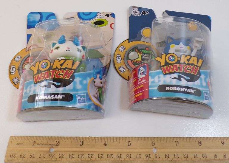 Lot of (2) New in Box Hasbro Yo-Kai Watches.