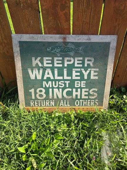 Fishing sign
