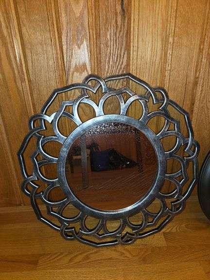 Mirror and clock