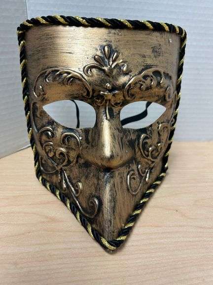 Decorative Venetian-Style Masquerade Mask