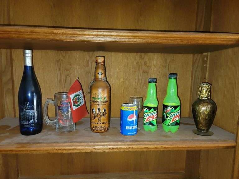 Variety of bottles