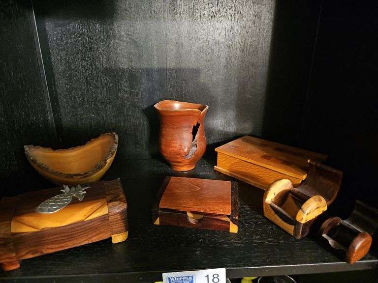 Ornate Wooden Boxes