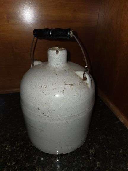 Cream colored Crock