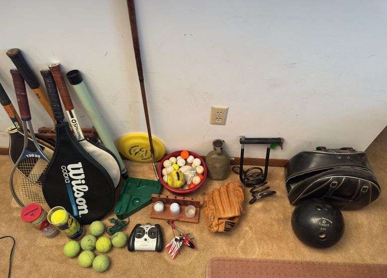 Sports Equipment, Including Wilson and Cobra Brands