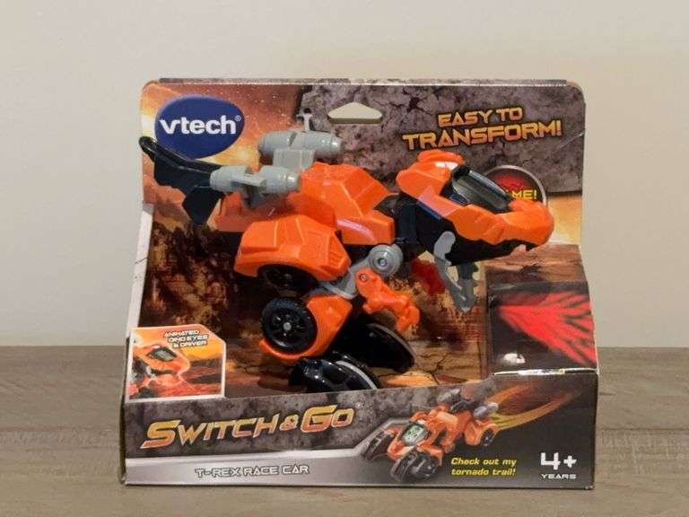 **NEW** VTech Switch & Go T-Rex Race Car - Auction Ohio