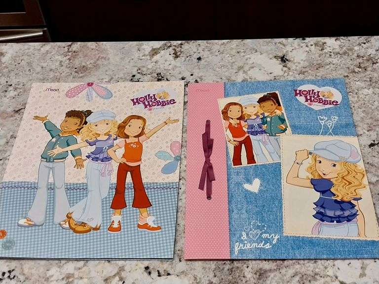 Set of 2 Holly Hobbie & Friends Portfolios – Mead, 2007