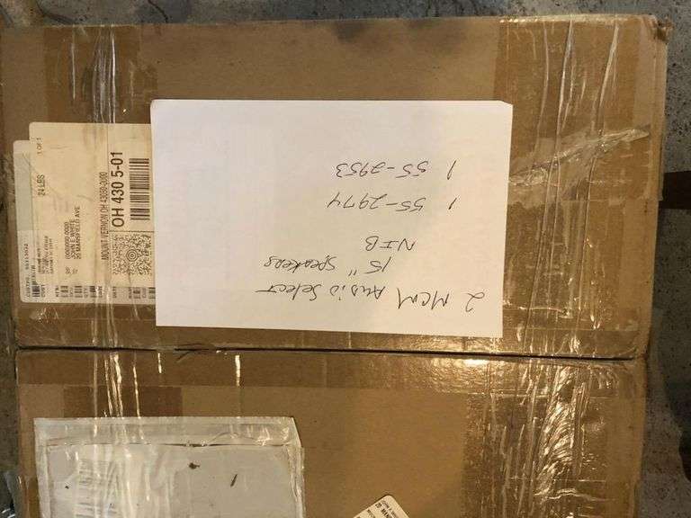 2 MCM 15" speakers NIB