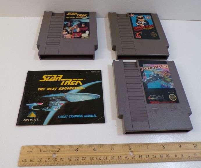 Lot of (3) Vintage Nintendo Video Game Discs.
