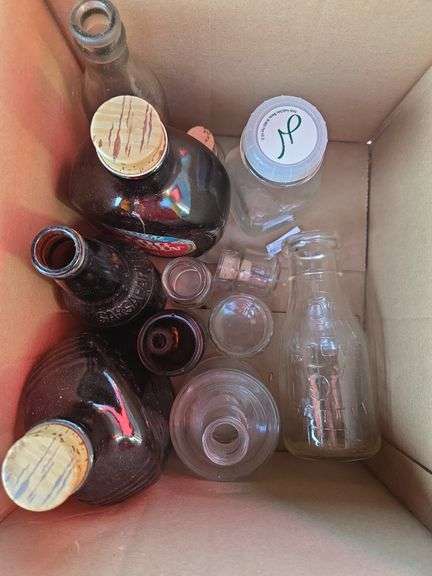Variety of bottles