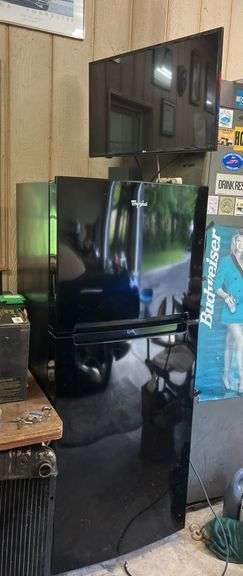 Garage Refrigerator & TV
