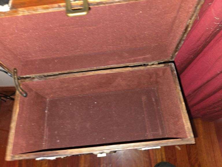 3 wooden storage boxes