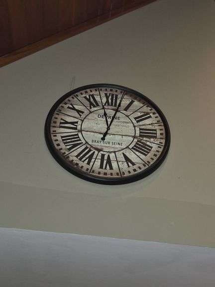 Large tan Clock