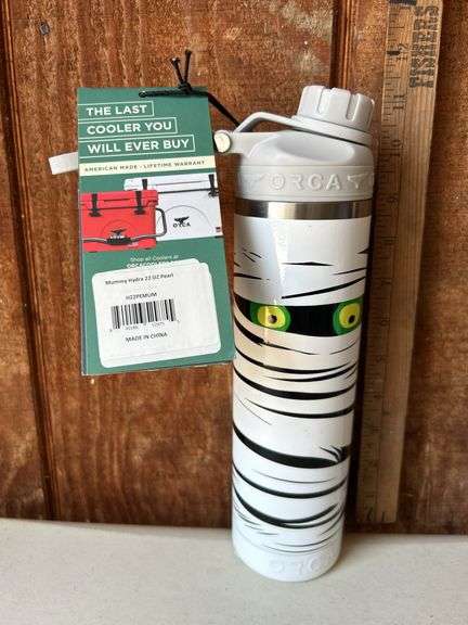 Orca Hydra 22 oz. Stainless Steel U.S.A. Made Tumbler Bottle Mummy Pearl