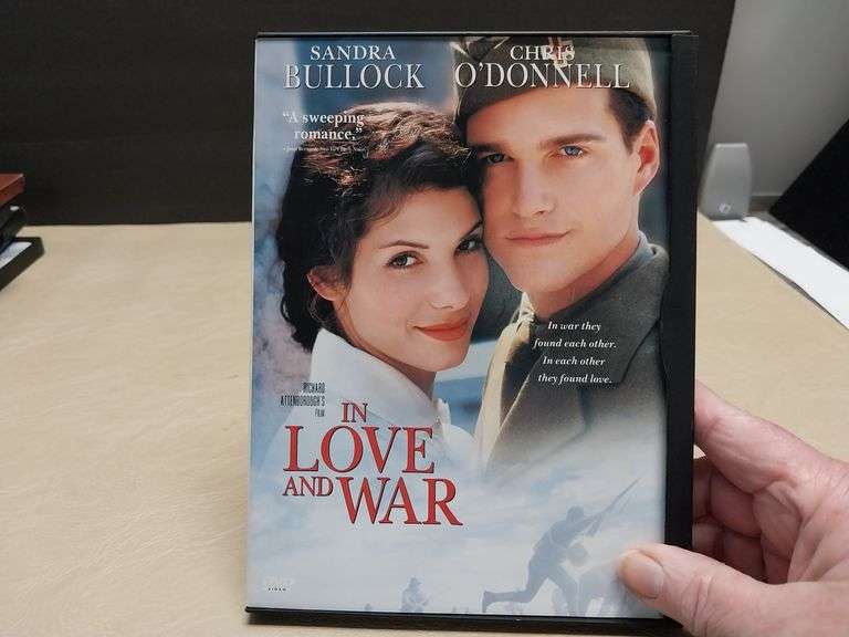 In Love and War DVD - Sandra Bullock & Chris O'Donnell