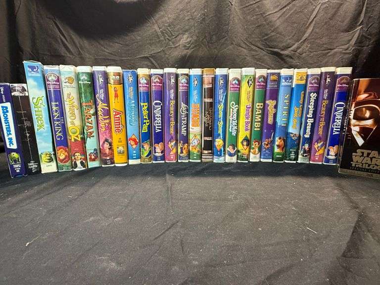 More Kids VHS Movies StarWars & Disney