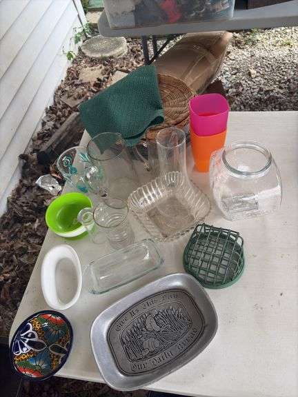Variety of glass containers