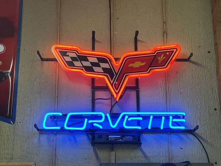 Corvette Neon Light